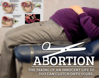 Abortion takes innocent life.