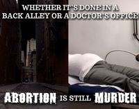 Back alley abortions.